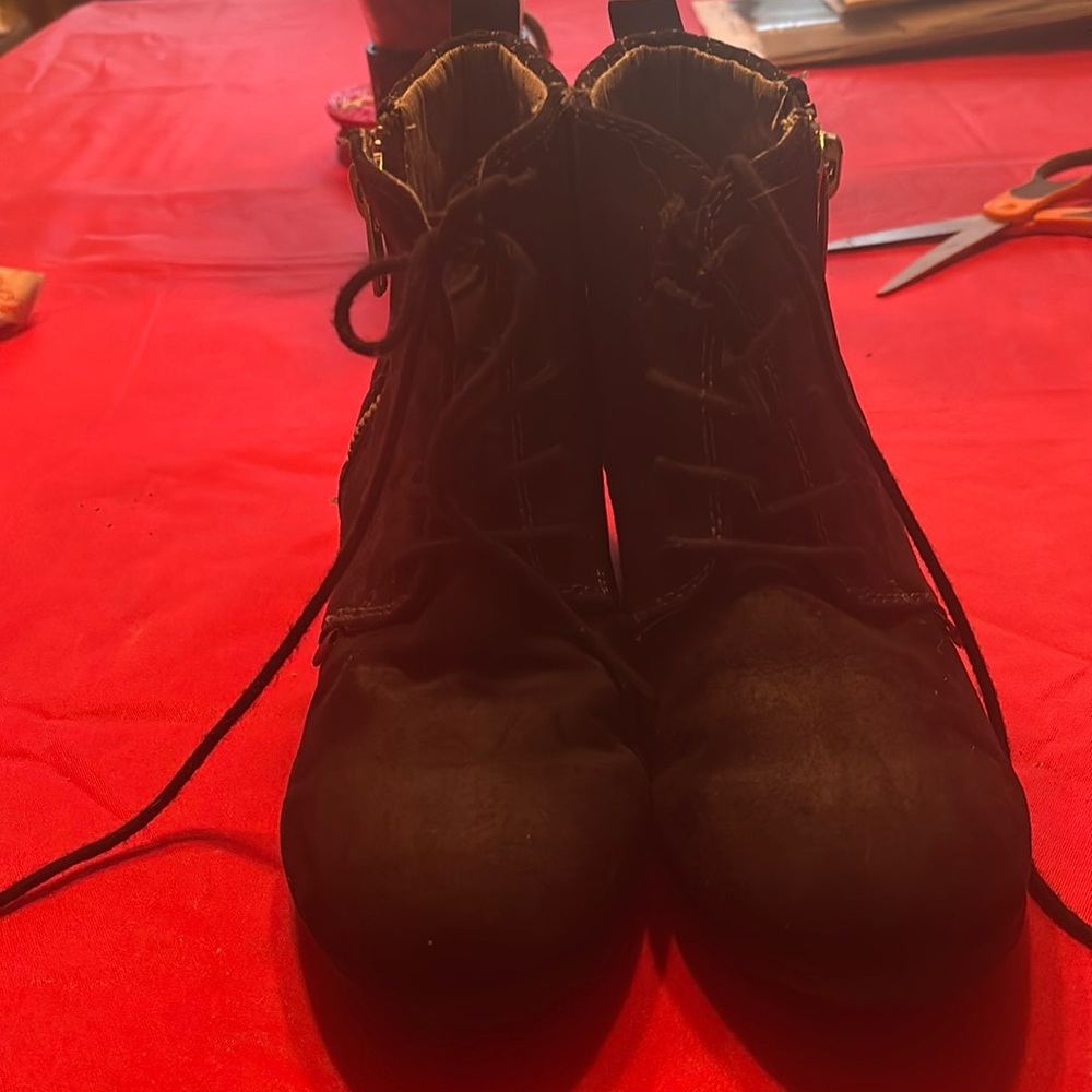 Bongo wedge booties